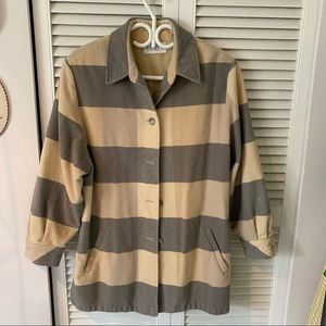 Horst Basler Plaid Flannel Coat